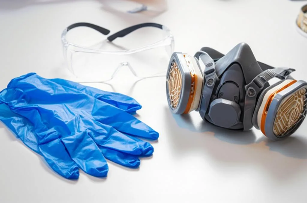Essential personal protective equipment (PPE) for resin printing