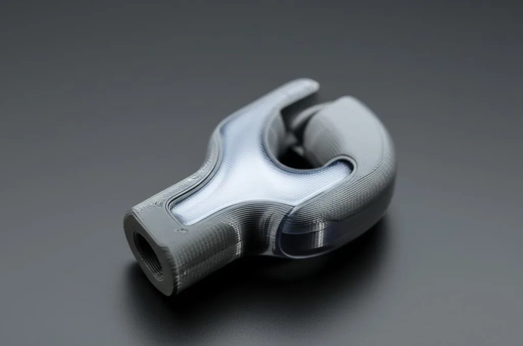 Designing functional parts with mixed materials: combining rigid and flexible filaments
