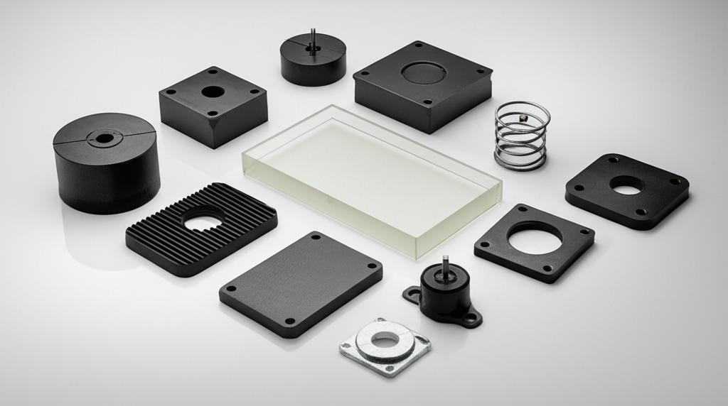 Types of stepper motor dampers and their characteristics