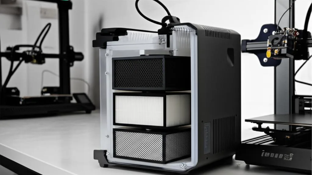 Filtration technologies for 3D printing fumes
