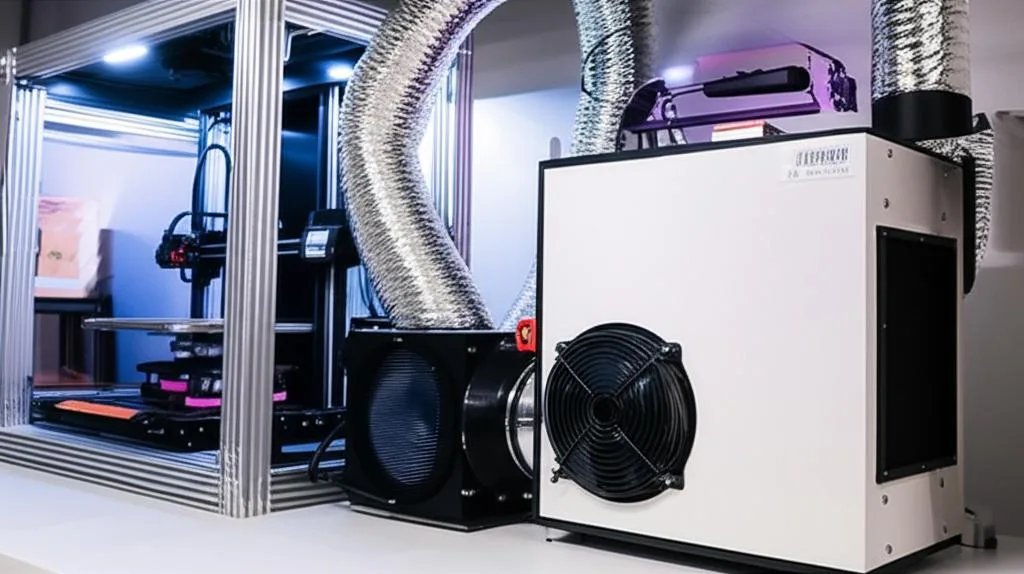 Key considerations for any resin printer ventilation system