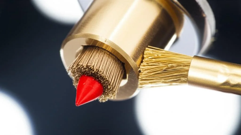 Method 4: Brass brushing the nozzle exterior