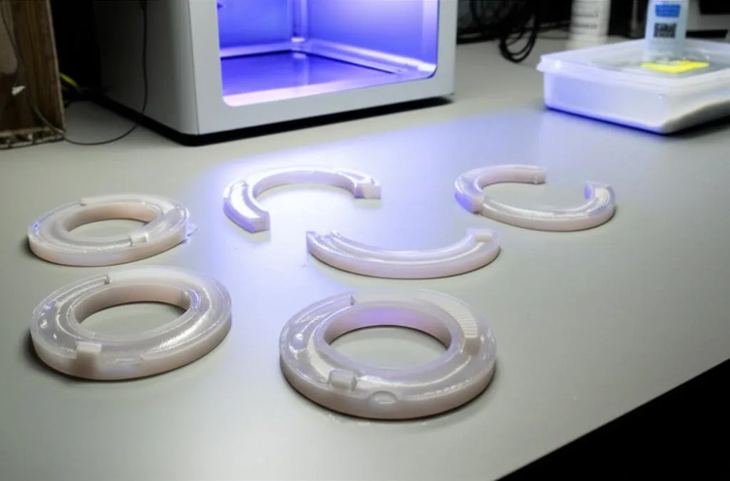 Post-processing elastomeric parts