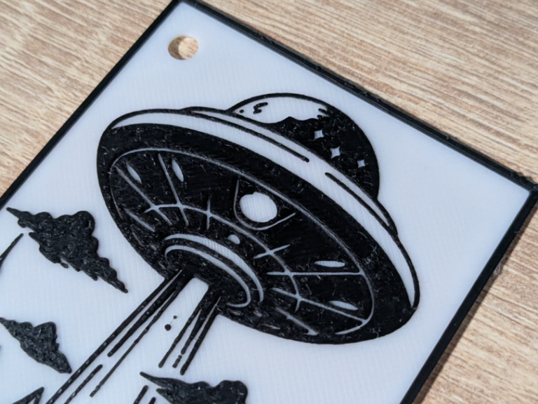 “UFO in the Mountains” Bookmark