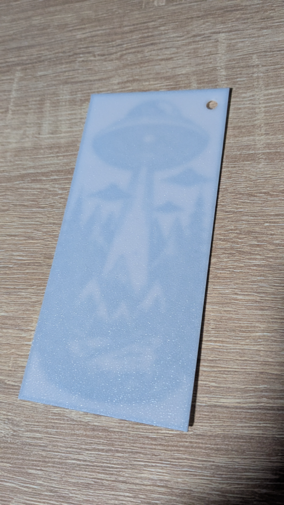 "UFO in the Mountains" Bookmark 4