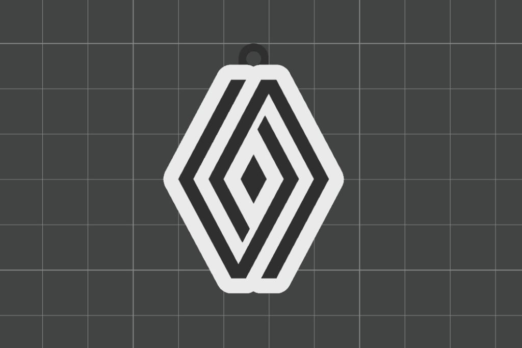 Keychain Renault 3