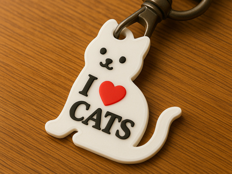 Keychain I Love Cats