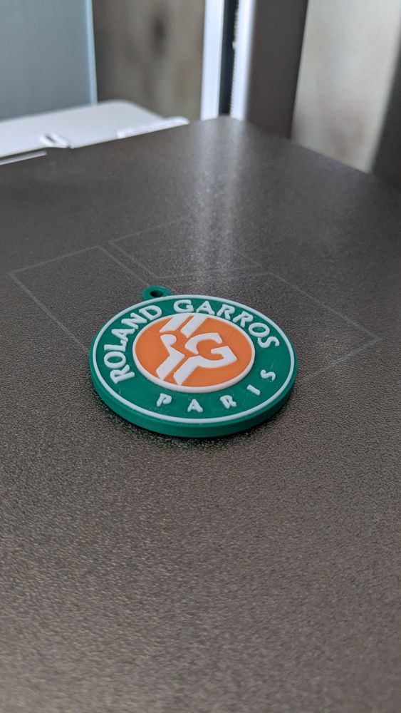 Roland Garros Keychain - 2 version 3