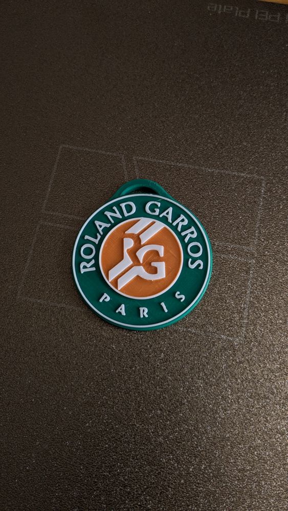 Roland Garros Keychain - 2 version 7