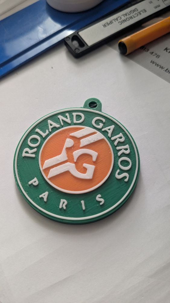 Roland Garros Keychain - 2 version 2
