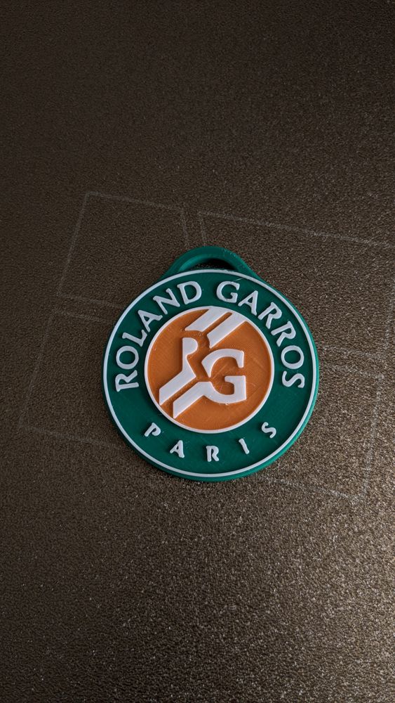 Roland Garros Keychain - 2 version 6