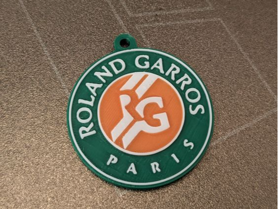 Roland Garros Keychain – 2 version