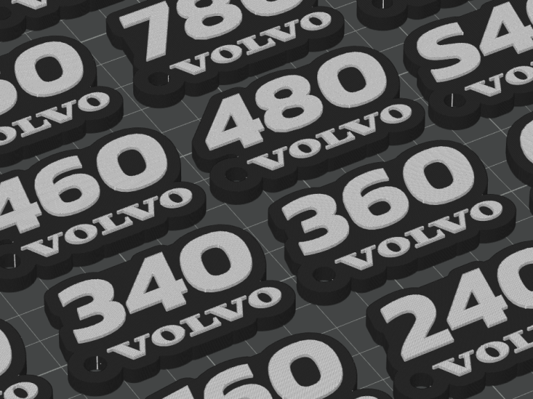 Volvo Classic Series – Keychain Collection