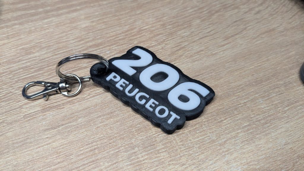 Peugeot 3D Keychain Collection 6