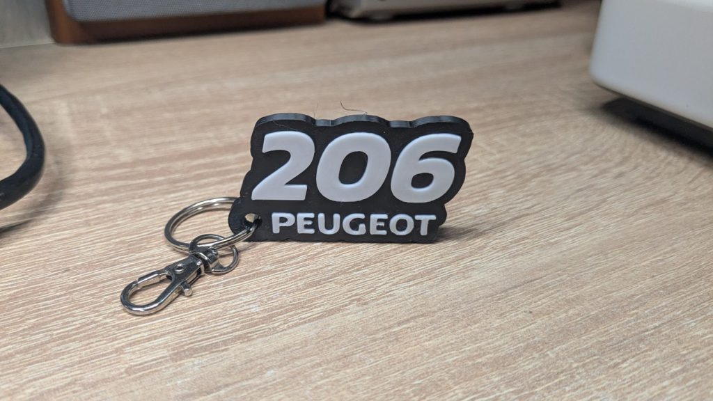 Peugeot 3D Keychain Collection 7