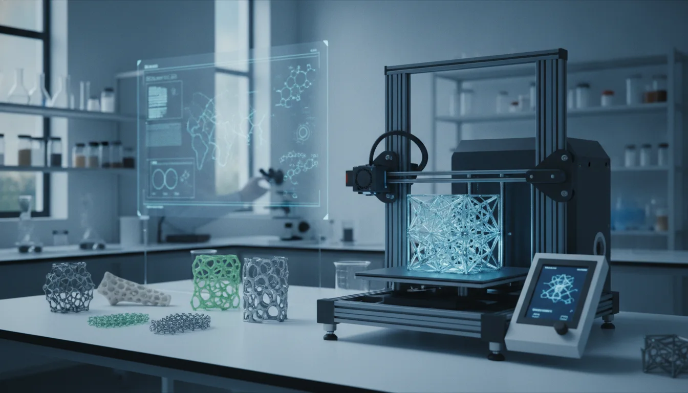 Accelerating material science research: Advanced 3D printing techniques for rapid prototyping