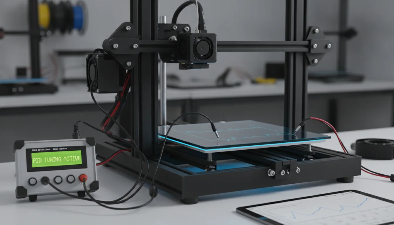 Advanced PID tuning for FDM printers: calibrating hotend and heated bed for temperature stability