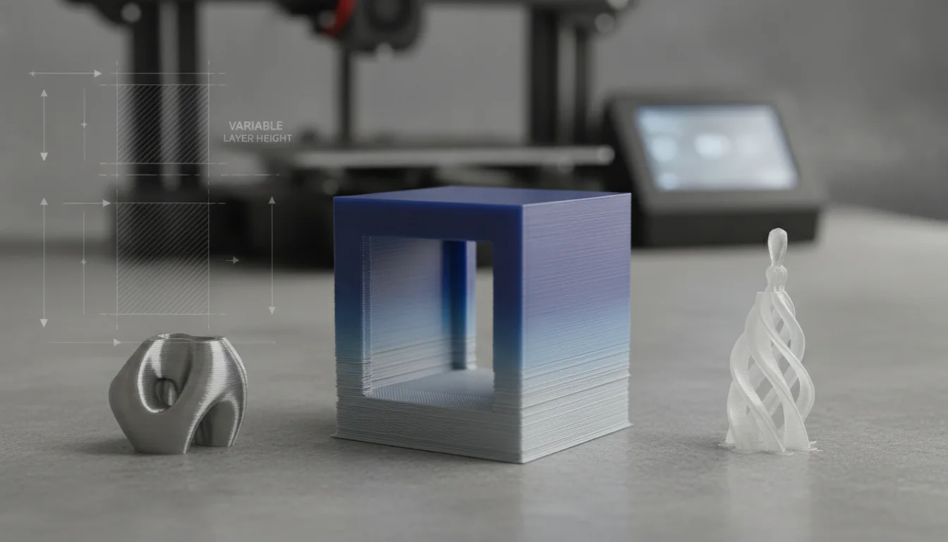 Beyond uniformity: Mastering variable layer height for optimized print strength and aesthetics