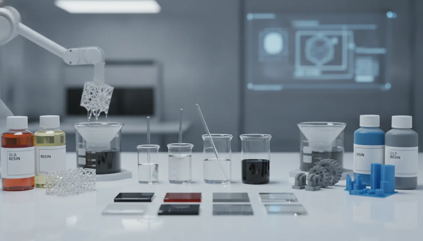Choosing the right resin for your project: A guide to material properties for SLA and DLP printing