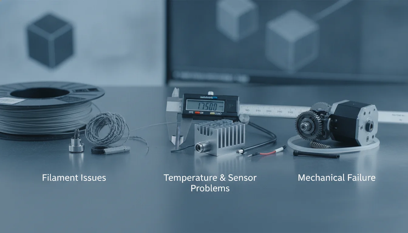 Common causes of under-extrusion