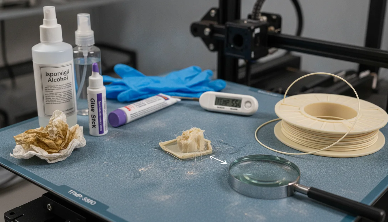 Common culprits behind TPU bed adhesion problems