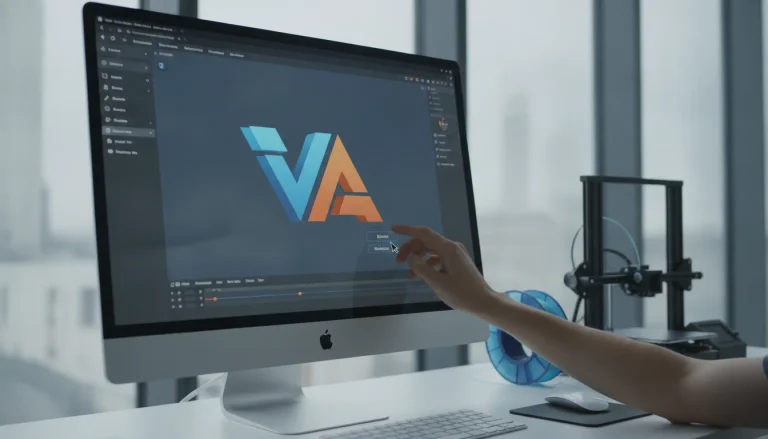 Creating a simple 3D logo from scratch using Vectary: A no-download guide