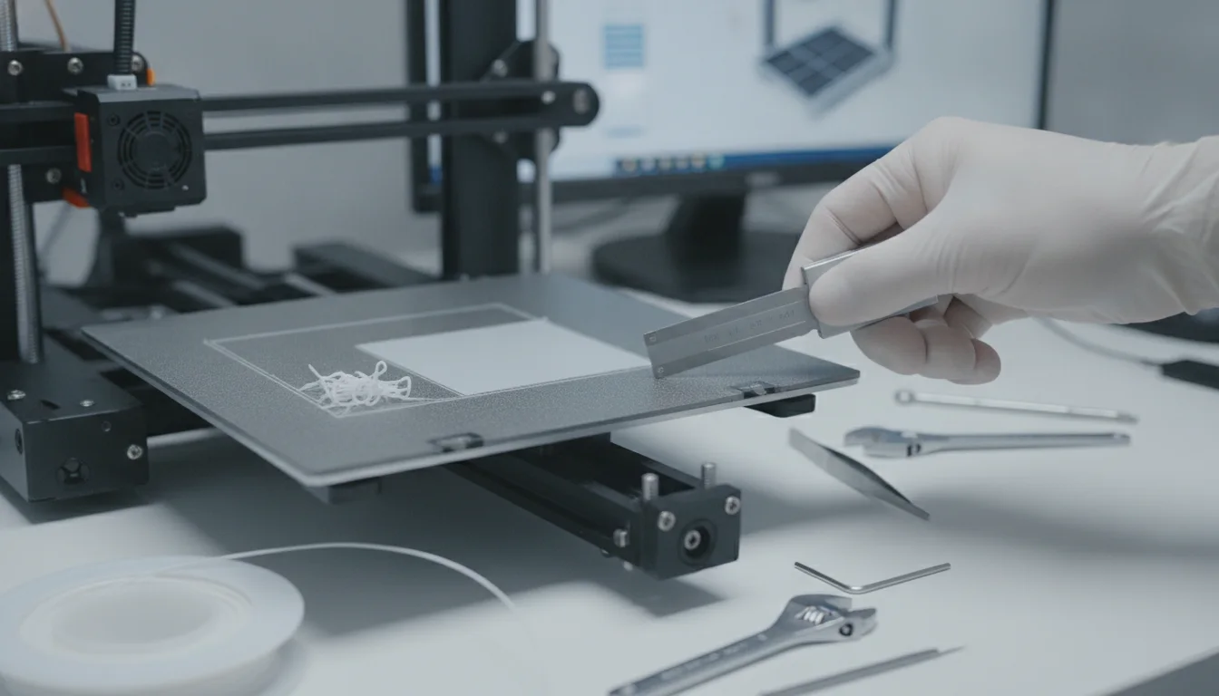 Diagnosing and fixing common 3D print first layer issues