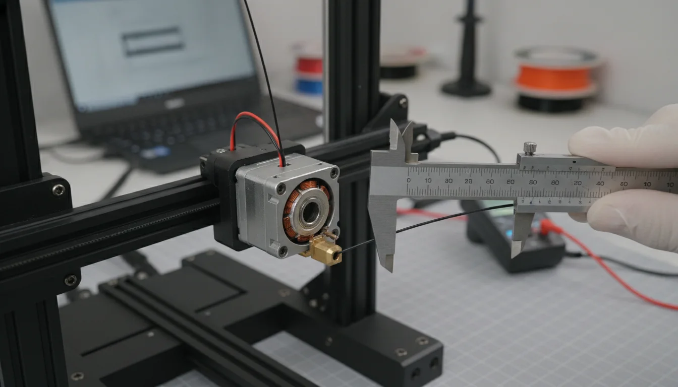E-steps: The mechanical calibration
