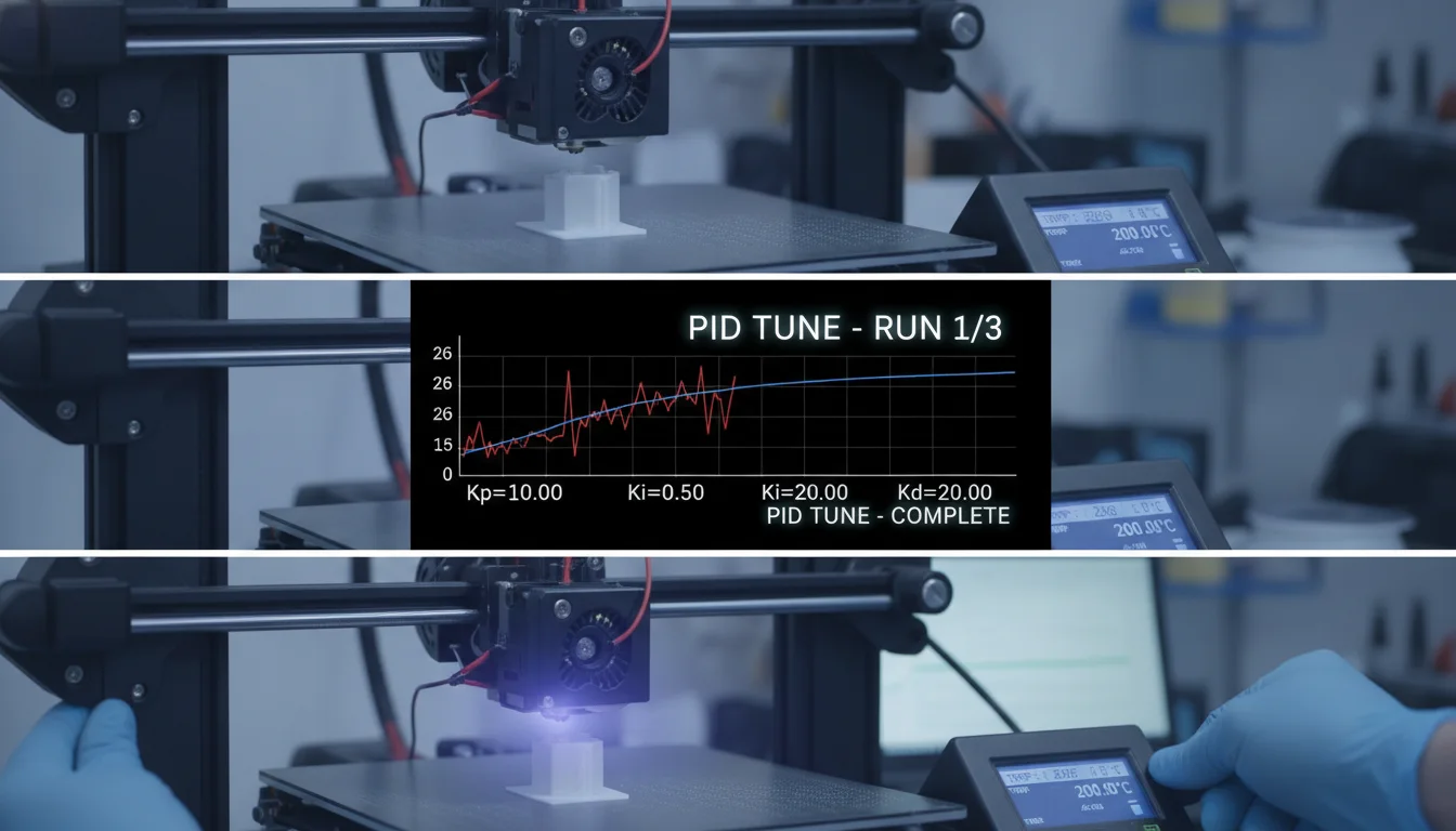 FDM PID tuning for the hotend: a step-by-step guide