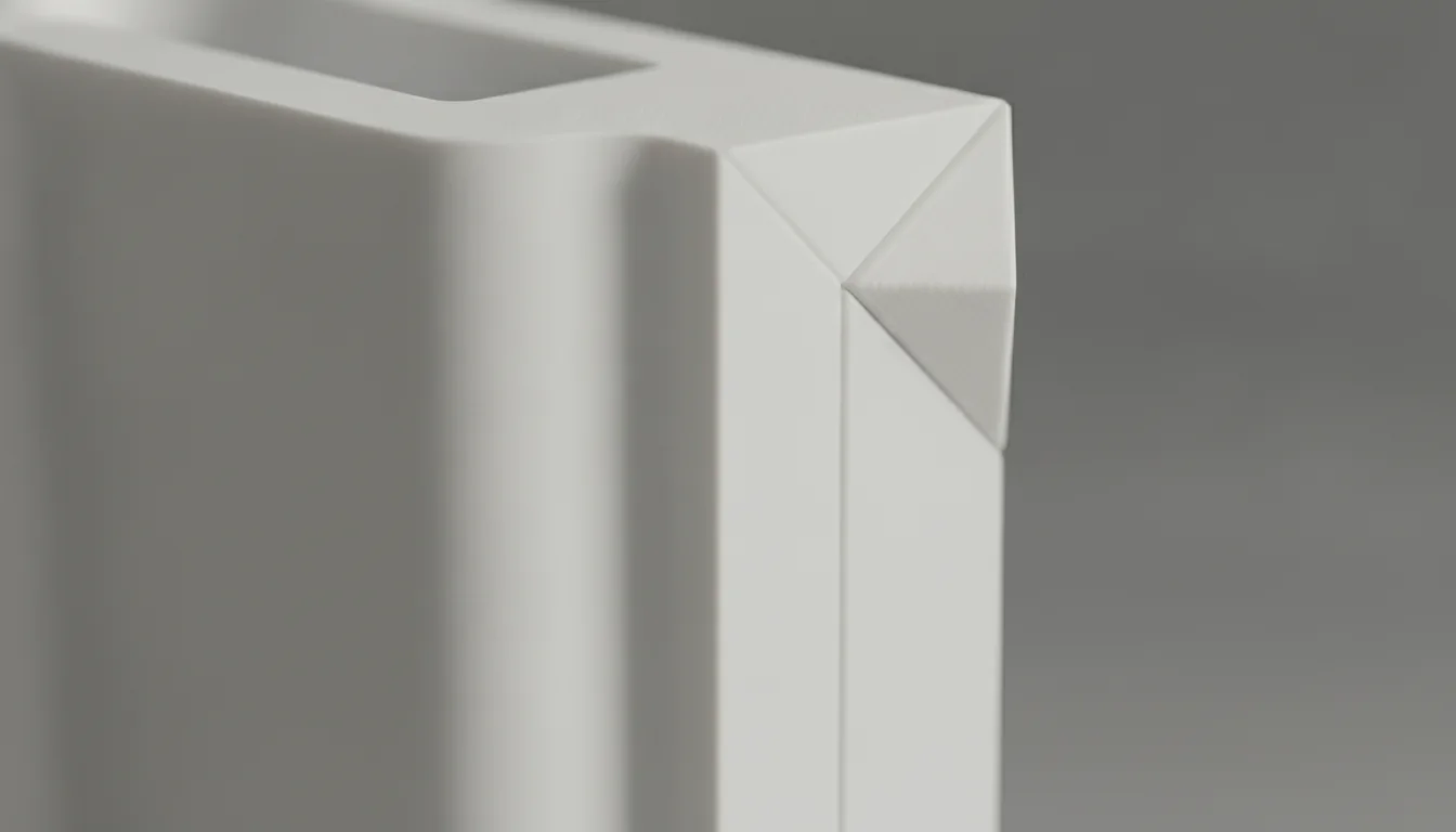 Fillet and chamfer: rounding edges for strength and printability