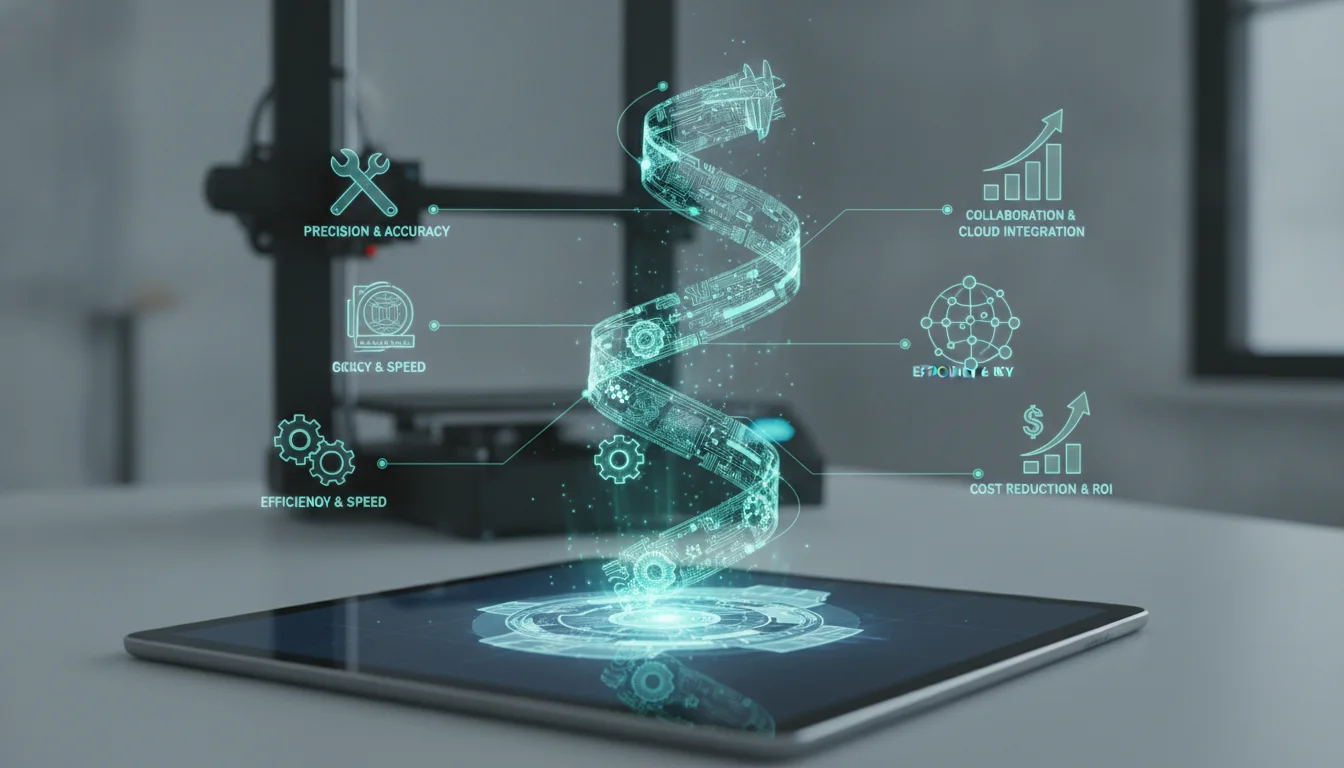 Key features driving value and ROI for 3D software