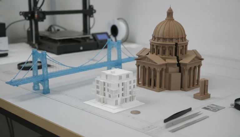 Optimizing scale and detail: Best practices for 3D printing architectural models