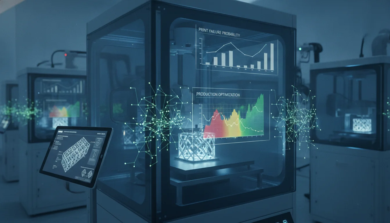 Predictive analytics in additive manufacturing: leveraging AI and machine learning to minimize print failures and optimize production workflows