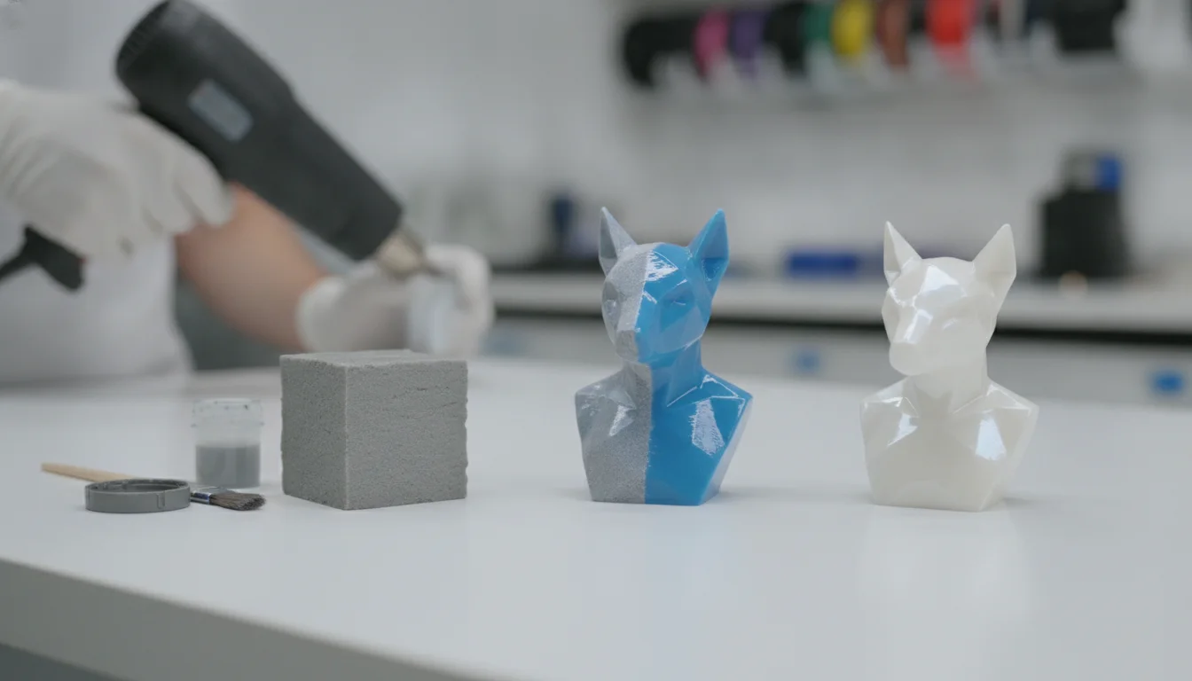 Smoothing techniques for PLA prints
