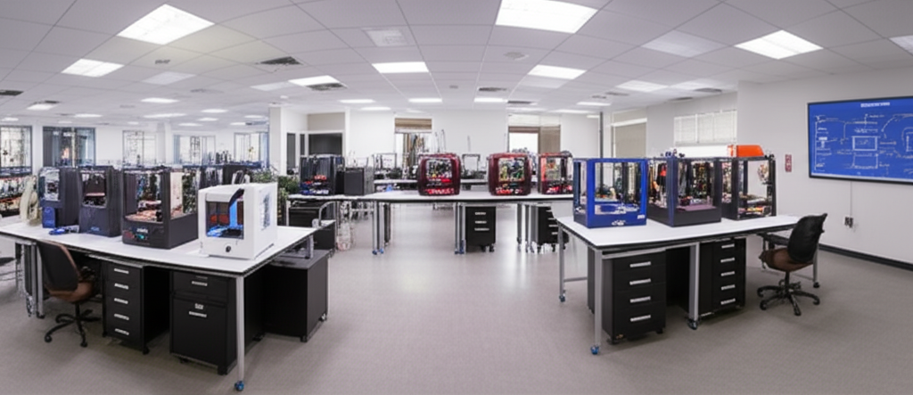 Staffing, training, and lab management models