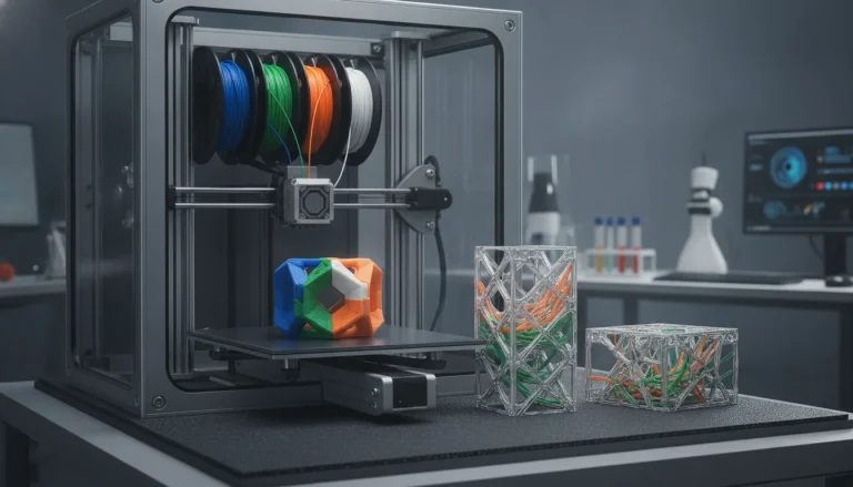 Strategies for reducing multi-material waste through purge tower optimization