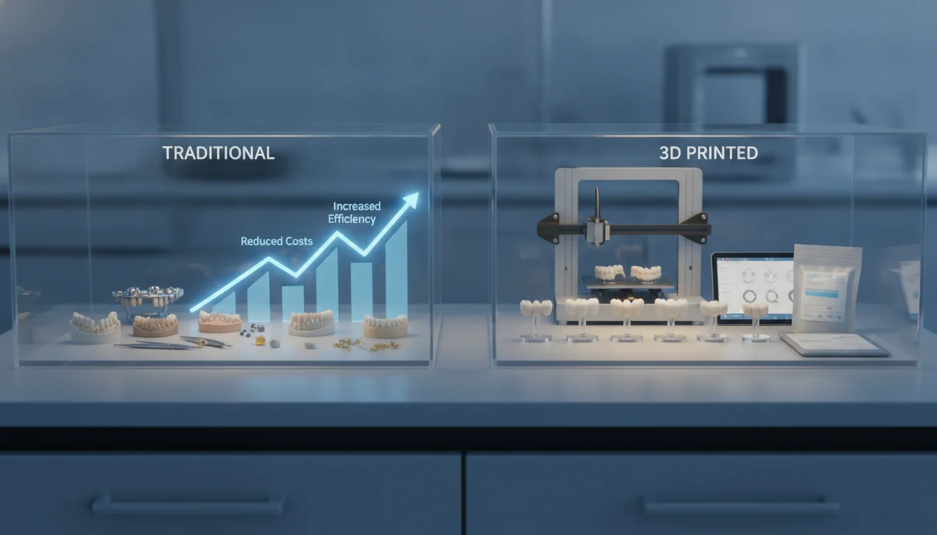 The economic advantages of 3D printed dental restorations: A cost analysis