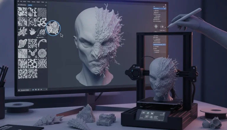The power of custom sculpting brushes: creating and utilizing alpha maps for unique surface details